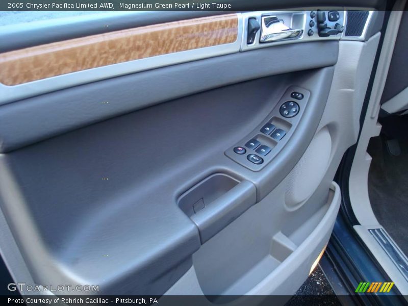 Magnesium Green Pearl / Light Taupe 2005 Chrysler Pacifica Limited AWD