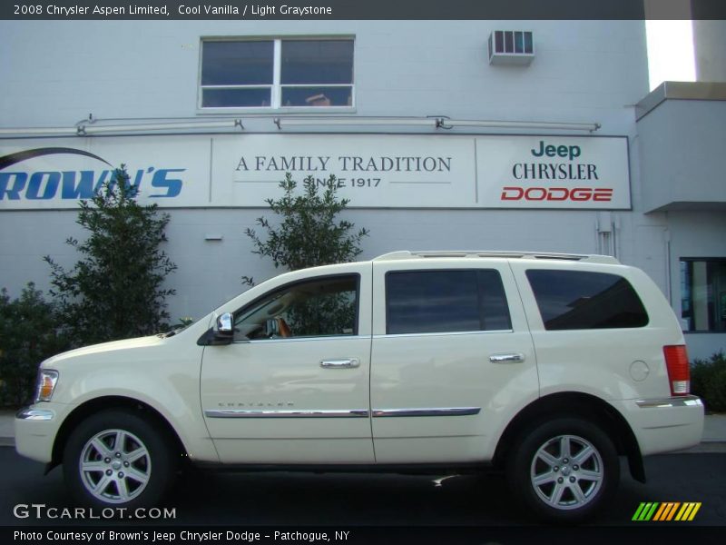 Cool Vanilla / Light Graystone 2008 Chrysler Aspen Limited