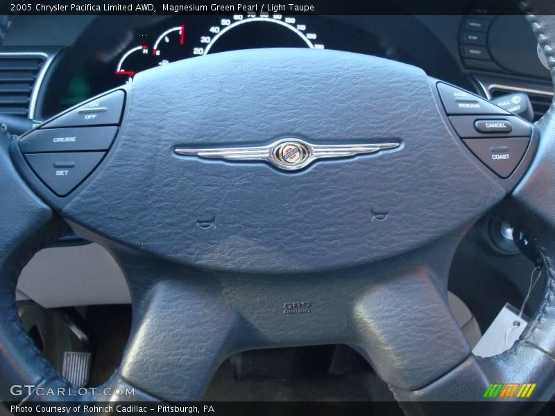 Magnesium Green Pearl / Light Taupe 2005 Chrysler Pacifica Limited AWD