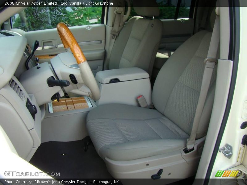 Cool Vanilla / Light Graystone 2008 Chrysler Aspen Limited