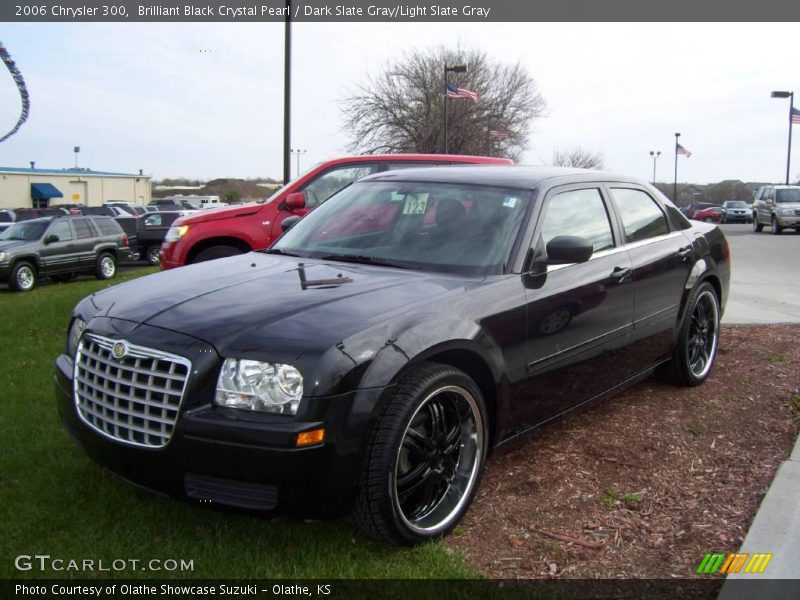 Brilliant Black Crystal Pearl / Dark Slate Gray/Light Slate Gray 2006 Chrysler 300