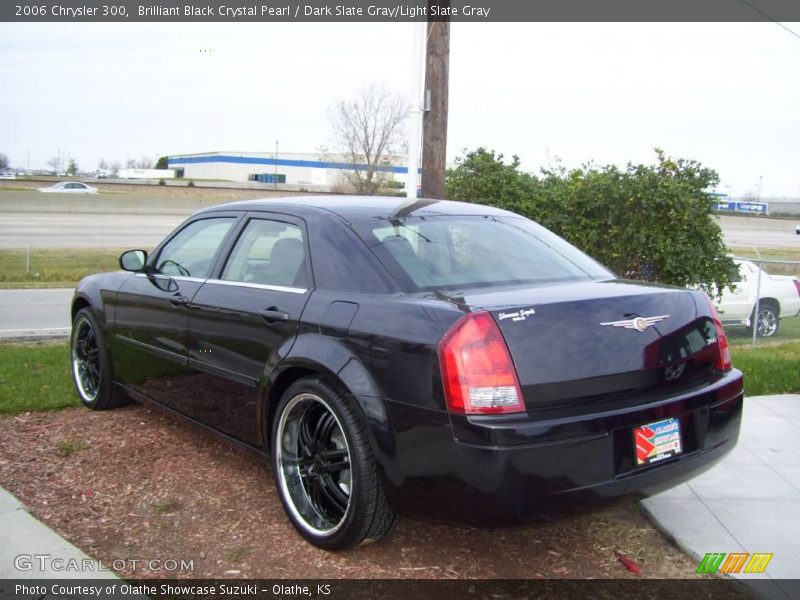 Brilliant Black Crystal Pearl / Dark Slate Gray/Light Slate Gray 2006 Chrysler 300