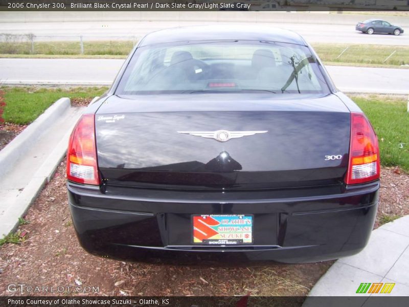 Brilliant Black Crystal Pearl / Dark Slate Gray/Light Slate Gray 2006 Chrysler 300