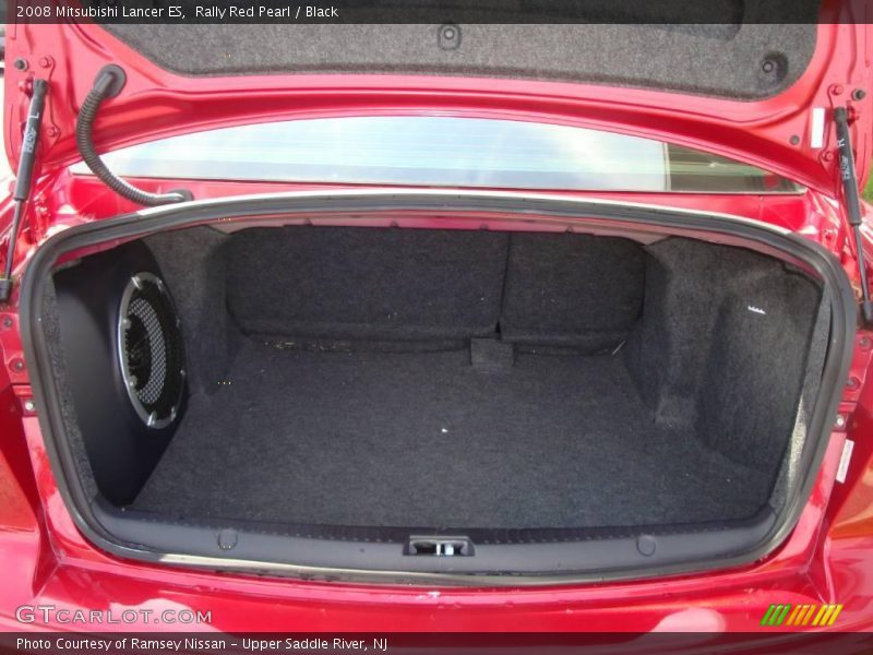 Rally Red Pearl / Black 2008 Mitsubishi Lancer ES