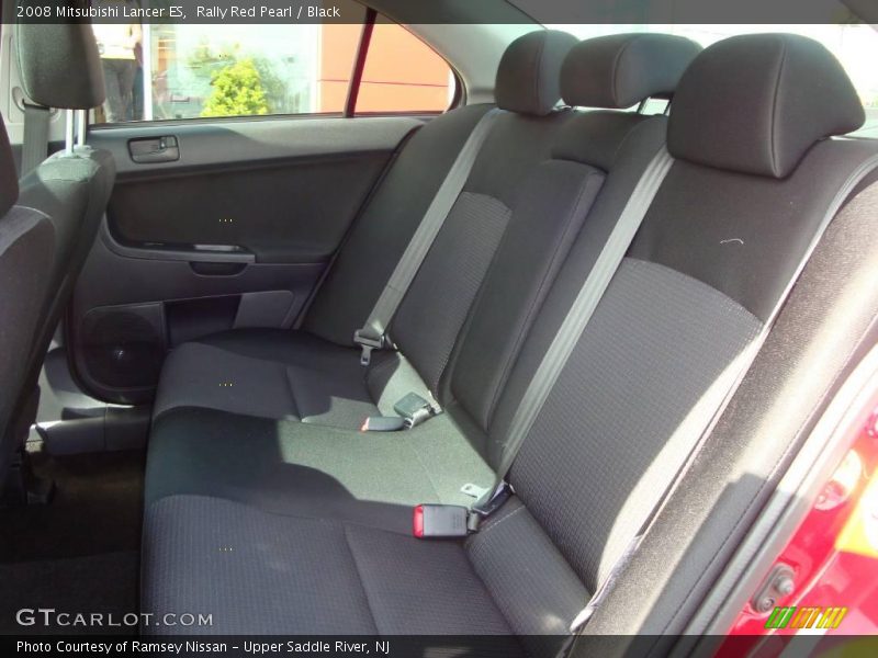 Rally Red Pearl / Black 2008 Mitsubishi Lancer ES