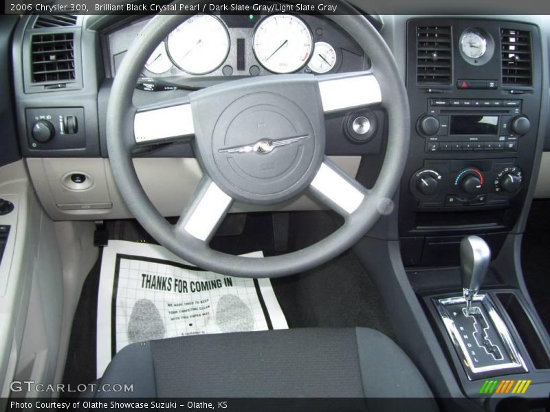 Brilliant Black Crystal Pearl / Dark Slate Gray/Light Slate Gray 2006 Chrysler 300