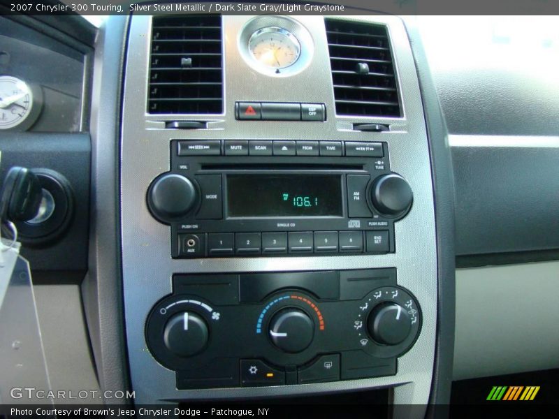 Silver Steel Metallic / Dark Slate Gray/Light Graystone 2007 Chrysler 300 Touring