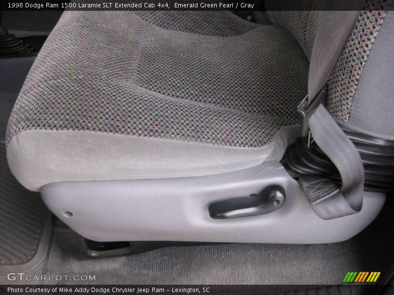 Emerald Green Pearl / Gray 1998 Dodge Ram 1500 Laramie SLT Extended Cab 4x4