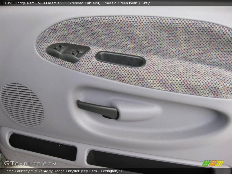 Emerald Green Pearl / Gray 1998 Dodge Ram 1500 Laramie SLT Extended Cab 4x4