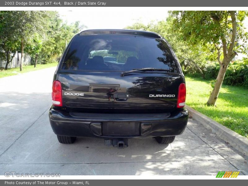 Black / Dark Slate Gray 2003 Dodge Durango SXT 4x4