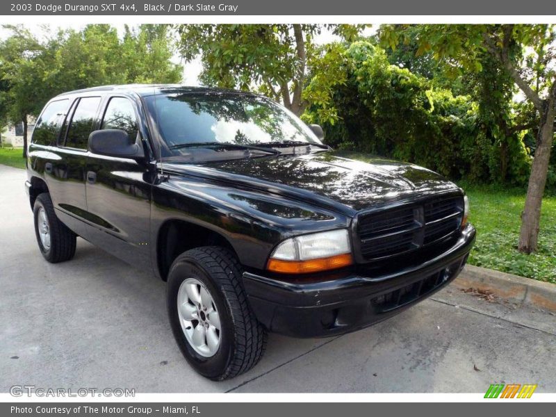 Black / Dark Slate Gray 2003 Dodge Durango SXT 4x4