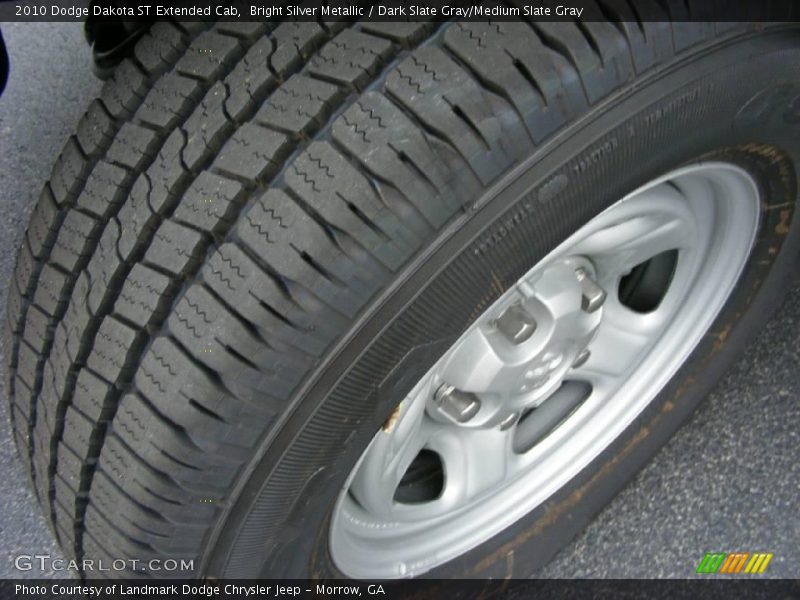 Bright Silver Metallic / Dark Slate Gray/Medium Slate Gray 2010 Dodge Dakota ST Extended Cab