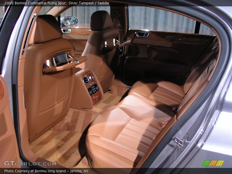 Silver Tempest / Saddle 2008 Bentley Continental Flying Spur