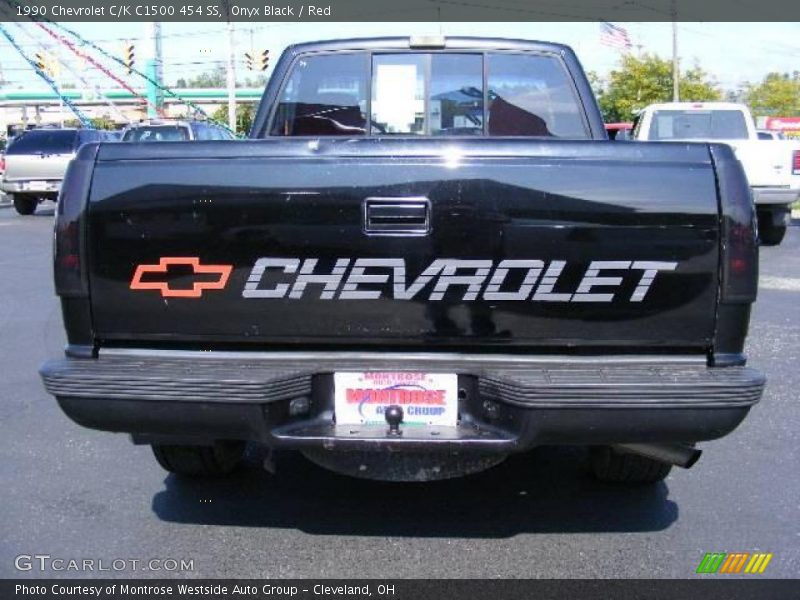 Onyx Black / Red 1990 Chevrolet C/K C1500 454 SS