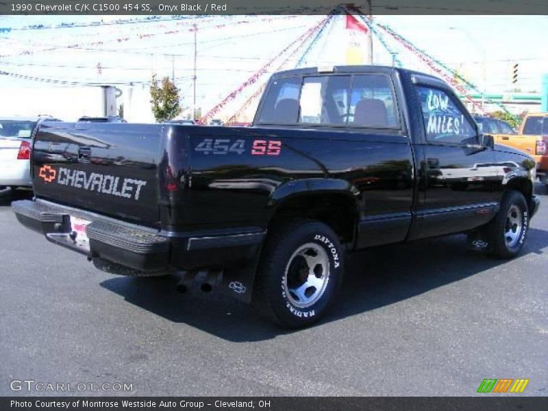 Onyx Black / Red 1990 Chevrolet C/K C1500 454 SS