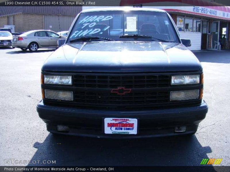 Onyx Black / Red 1990 Chevrolet C/K C1500 454 SS