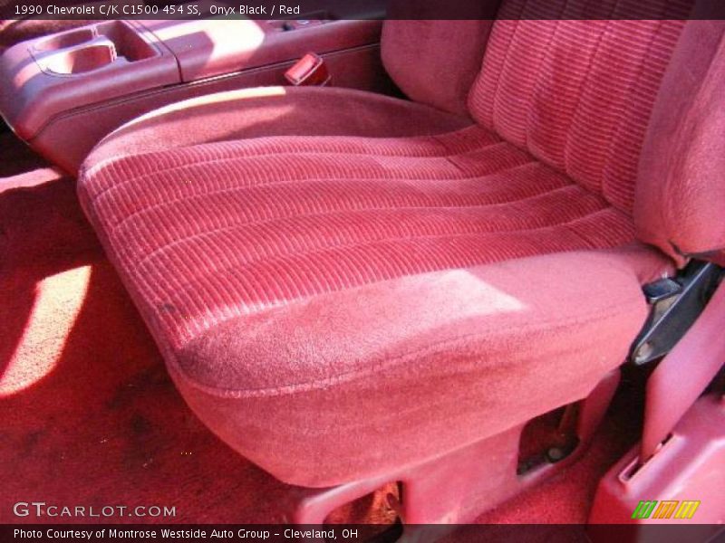 Onyx Black / Red 1990 Chevrolet C/K C1500 454 SS