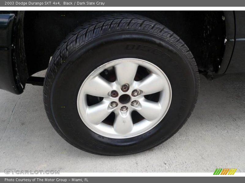 Black / Dark Slate Gray 2003 Dodge Durango SXT 4x4