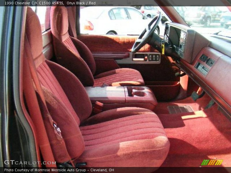 Onyx Black / Red 1990 Chevrolet C/K C1500 454 SS