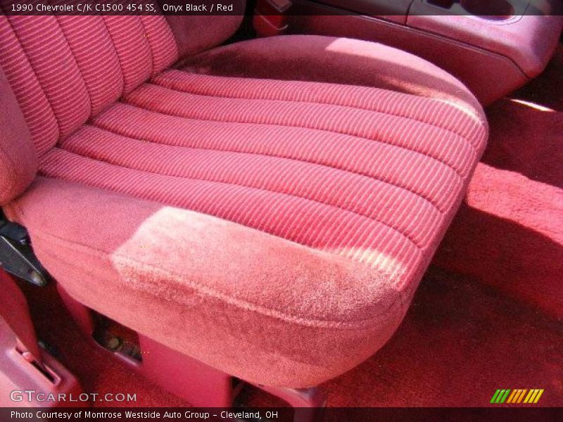Onyx Black / Red 1990 Chevrolet C/K C1500 454 SS