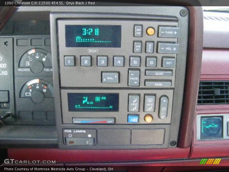 Onyx Black / Red 1990 Chevrolet C/K C1500 454 SS