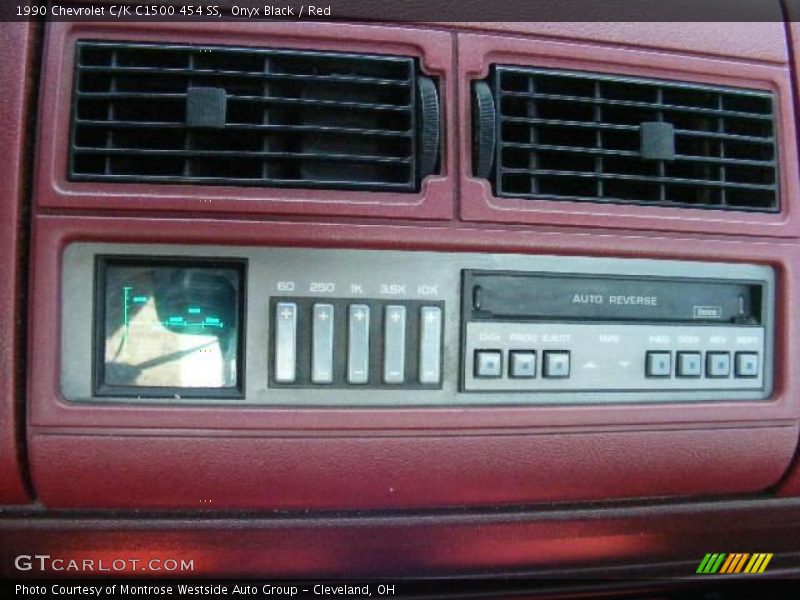 Onyx Black / Red 1990 Chevrolet C/K C1500 454 SS