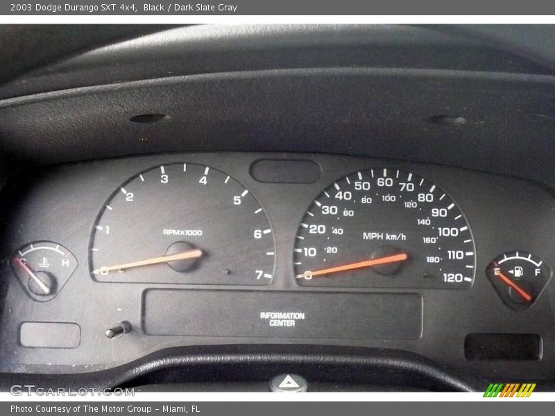 Black / Dark Slate Gray 2003 Dodge Durango SXT 4x4