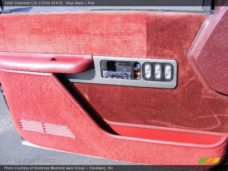 Onyx Black / Red 1990 Chevrolet C/K C1500 454 SS