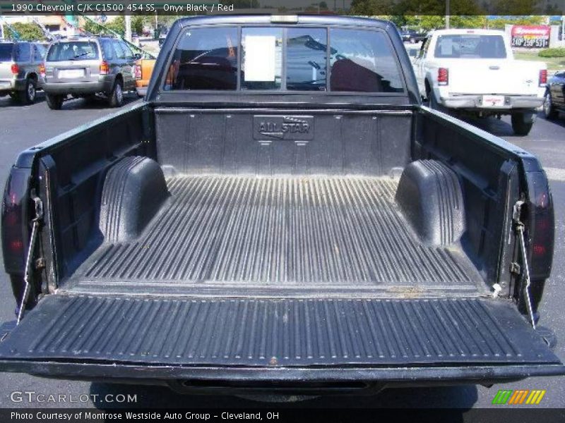 Onyx Black / Red 1990 Chevrolet C/K C1500 454 SS