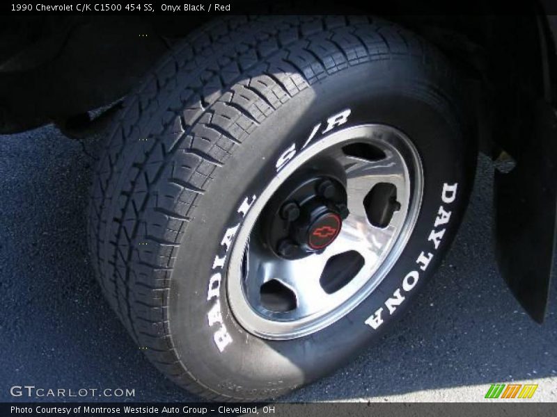 Onyx Black / Red 1990 Chevrolet C/K C1500 454 SS