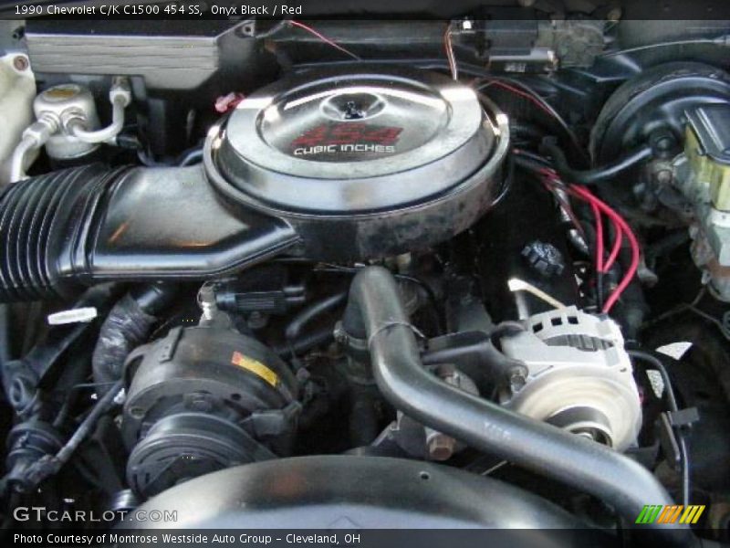 Onyx Black / Red 1990 Chevrolet C/K C1500 454 SS
