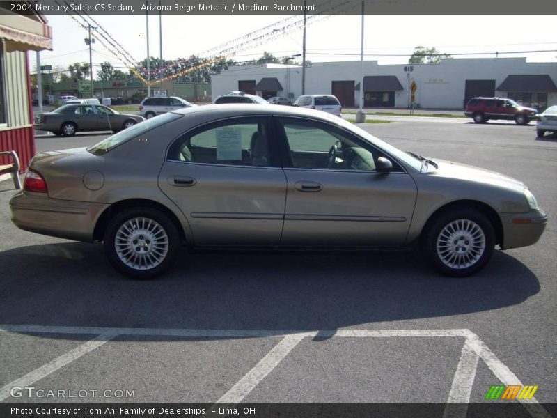 Arizona Beige Metallic / Medium Parchment 2004 Mercury Sable GS Sedan