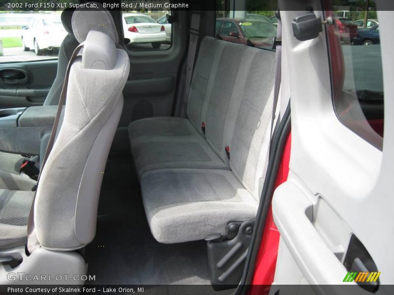 Bright Red / Medium Graphite 2002 Ford F150 XLT SuperCab