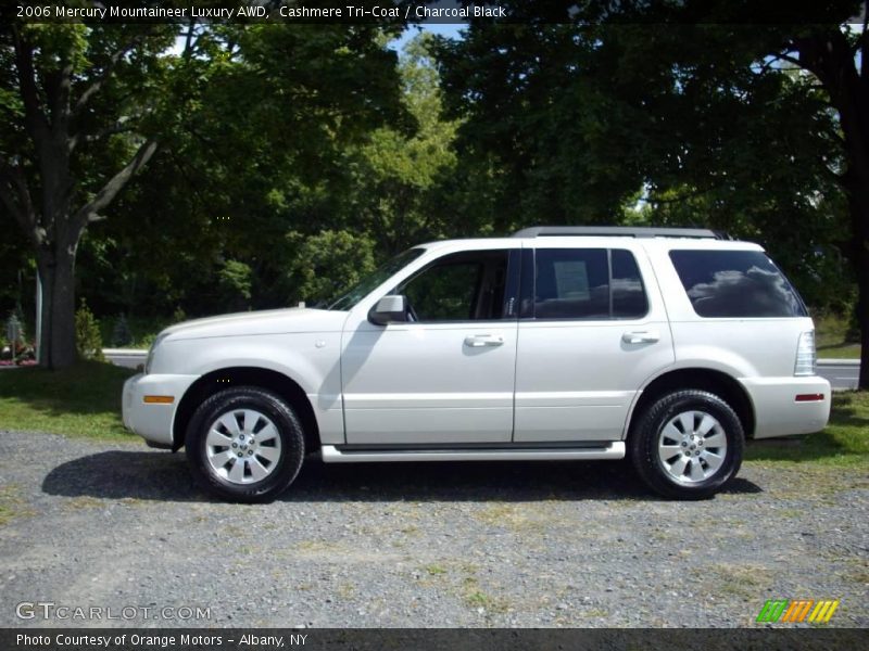 Cashmere Tri-Coat / Charcoal Black 2006 Mercury Mountaineer Luxury AWD