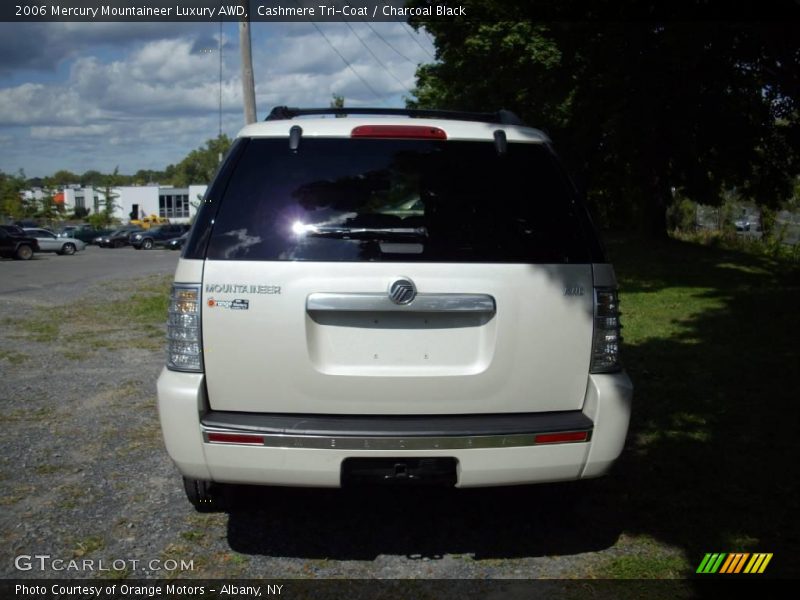 Cashmere Tri-Coat / Charcoal Black 2006 Mercury Mountaineer Luxury AWD