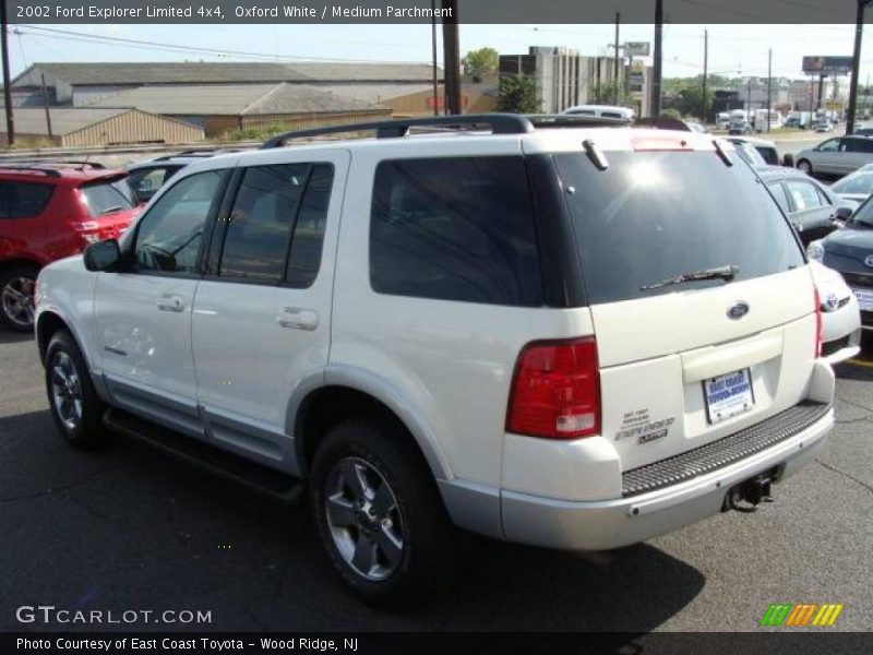 Oxford White / Medium Parchment 2002 Ford Explorer Limited 4x4