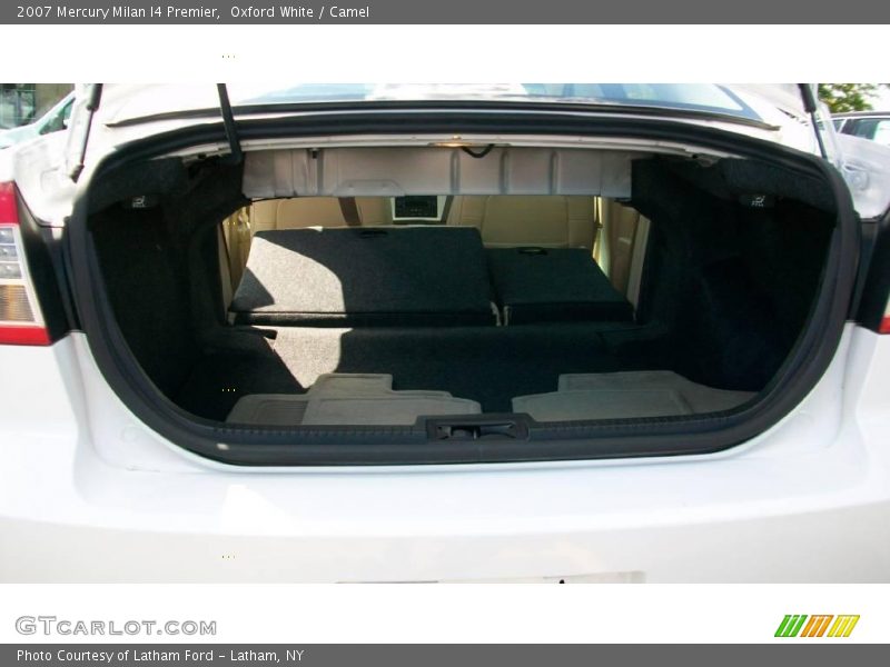 Oxford White / Camel 2007 Mercury Milan I4 Premier