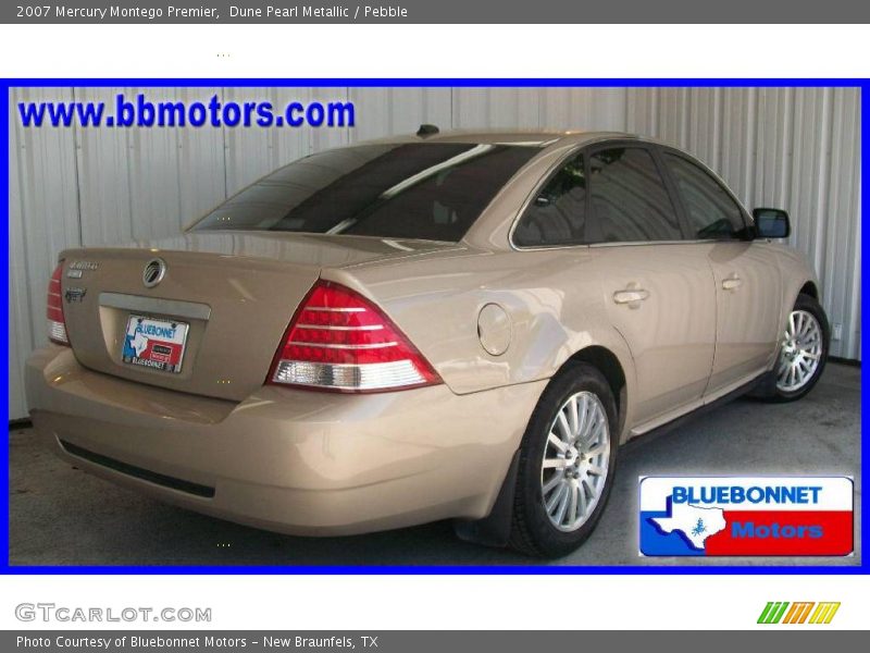 Dune Pearl Metallic / Pebble 2007 Mercury Montego Premier