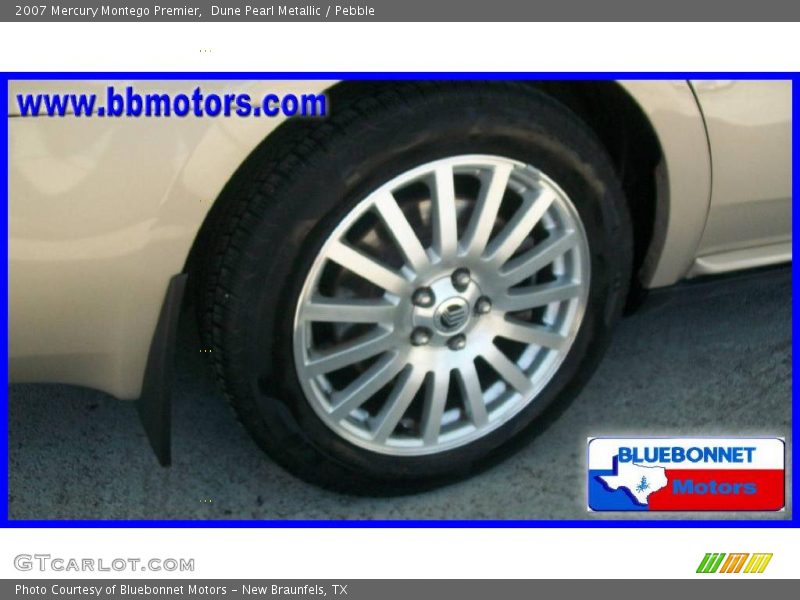 Dune Pearl Metallic / Pebble 2007 Mercury Montego Premier