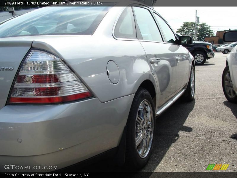 Brilliant Silver Metallic / Black 2009 Ford Taurus Limited