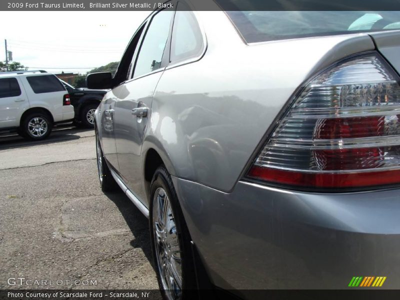 Brilliant Silver Metallic / Black 2009 Ford Taurus Limited