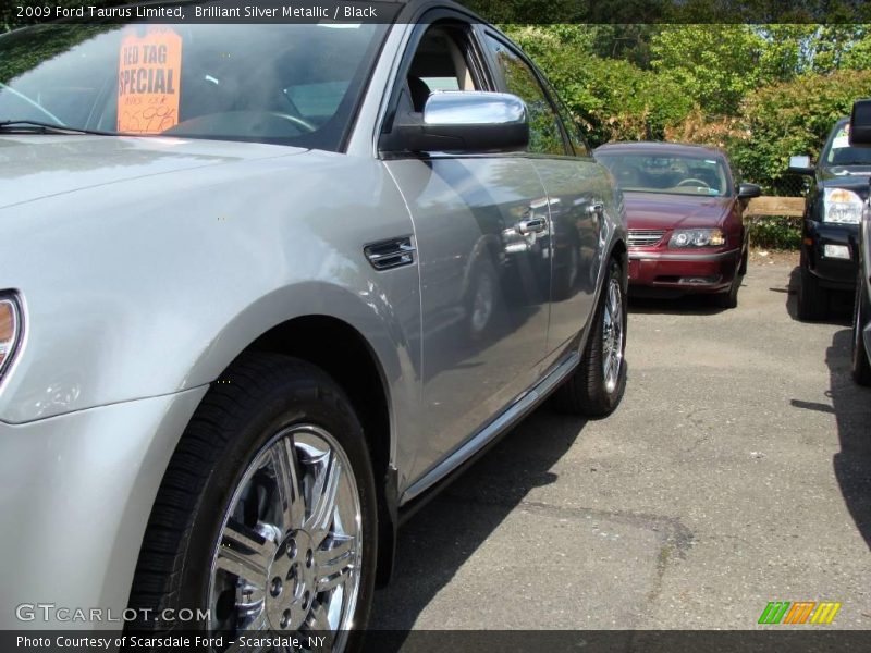 Brilliant Silver Metallic / Black 2009 Ford Taurus Limited