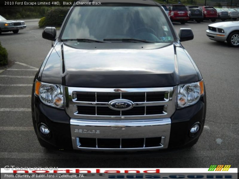 Black / Charcoal Black 2010 Ford Escape Limited 4WD