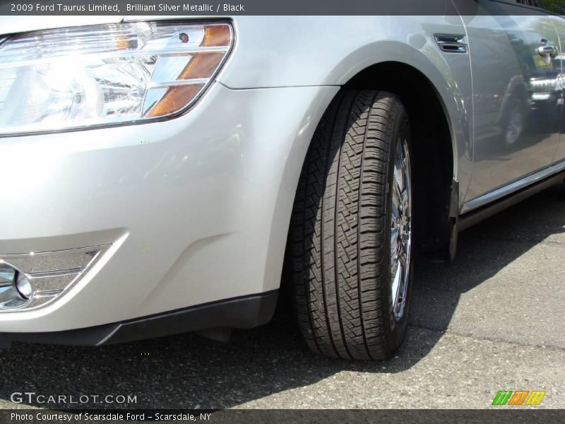 Brilliant Silver Metallic / Black 2009 Ford Taurus Limited