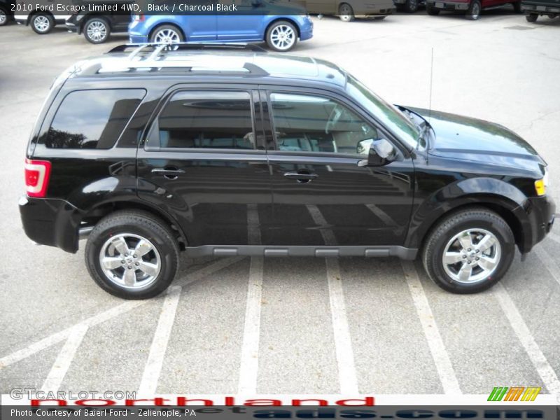 Black / Charcoal Black 2010 Ford Escape Limited 4WD
