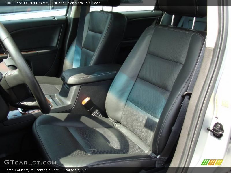 Brilliant Silver Metallic / Black 2009 Ford Taurus Limited