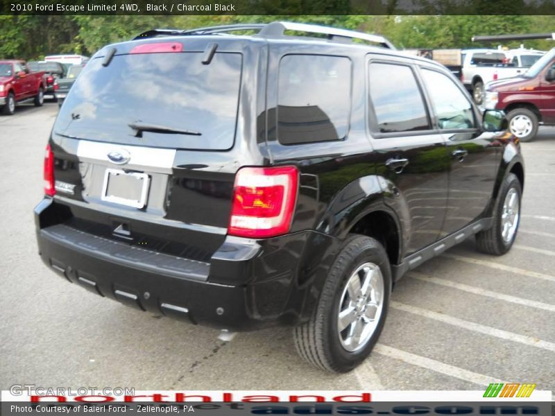 Black / Charcoal Black 2010 Ford Escape Limited 4WD