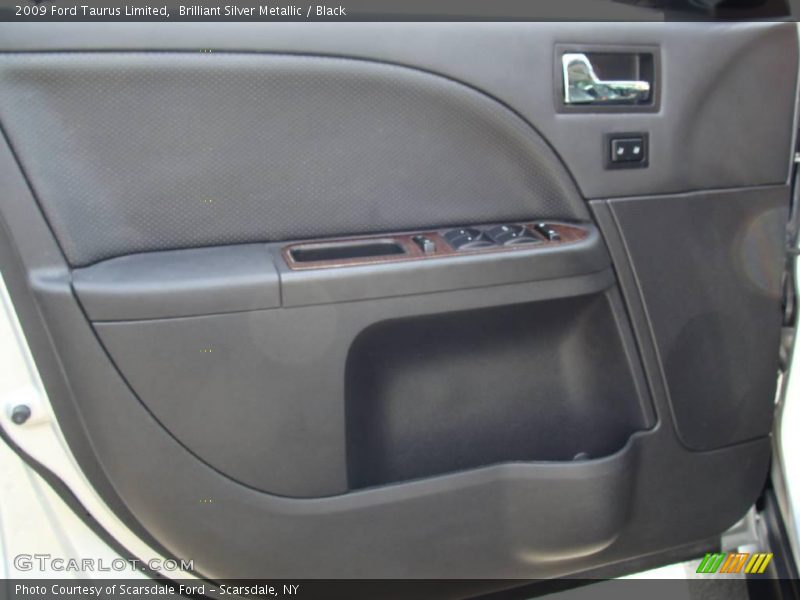 Brilliant Silver Metallic / Black 2009 Ford Taurus Limited