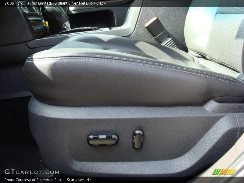 Brilliant Silver Metallic / Black 2009 Ford Taurus Limited