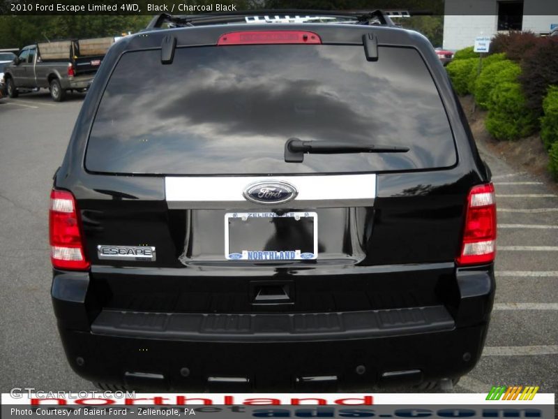 Black / Charcoal Black 2010 Ford Escape Limited 4WD